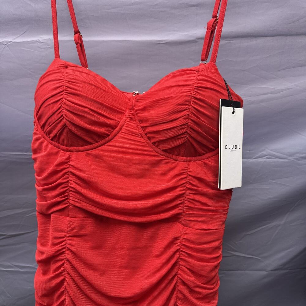 Club L London Red Dress Size 10